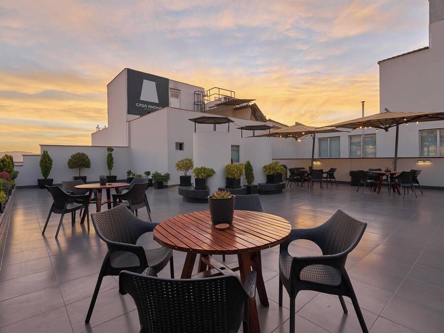 Terraza en la azotea