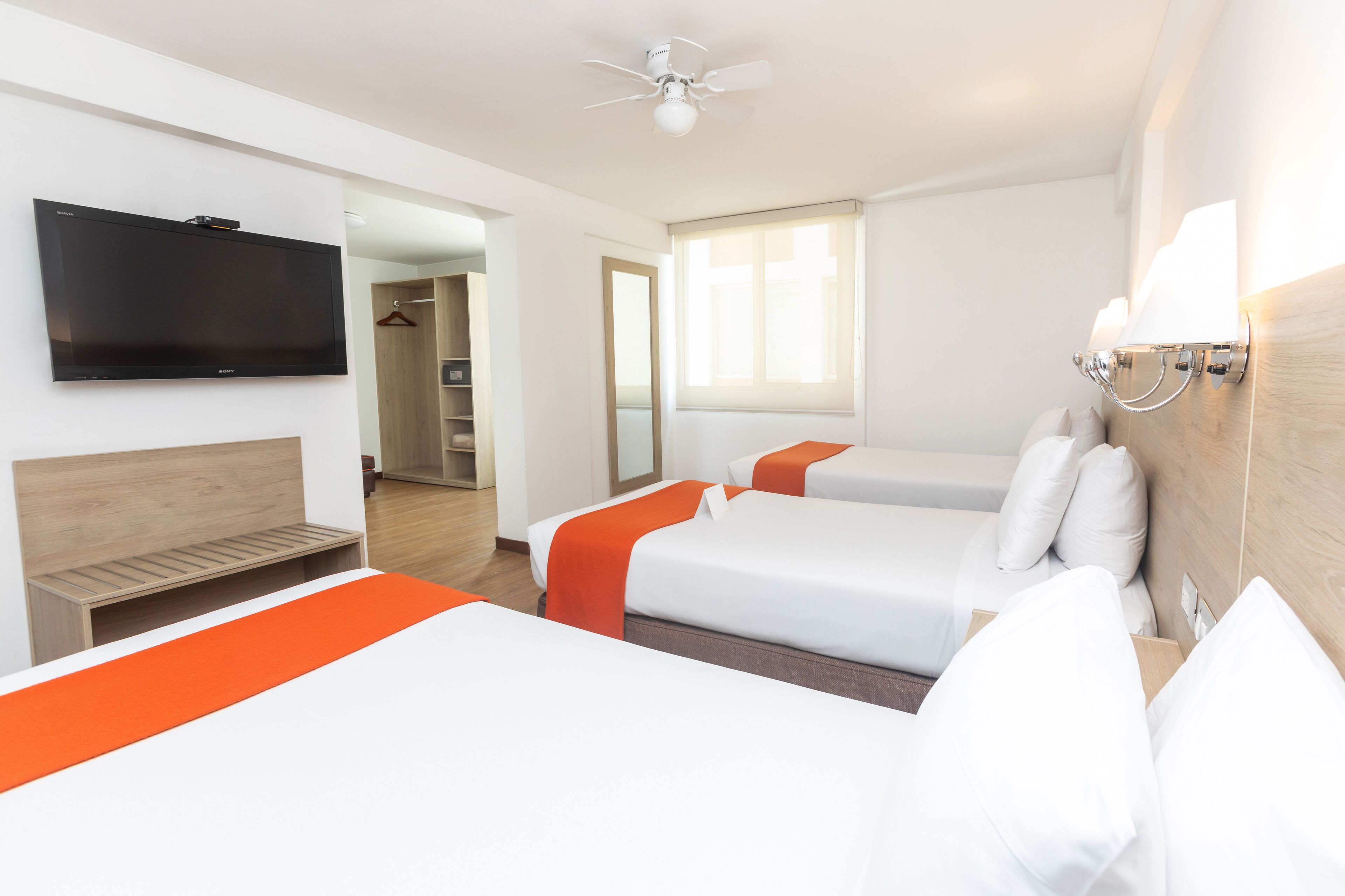 Traditional Triple Room, 3 Twin Beds | In-room safe, desk, blackout drapes, free WiFi