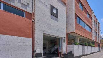 Fassade der Unterkunft