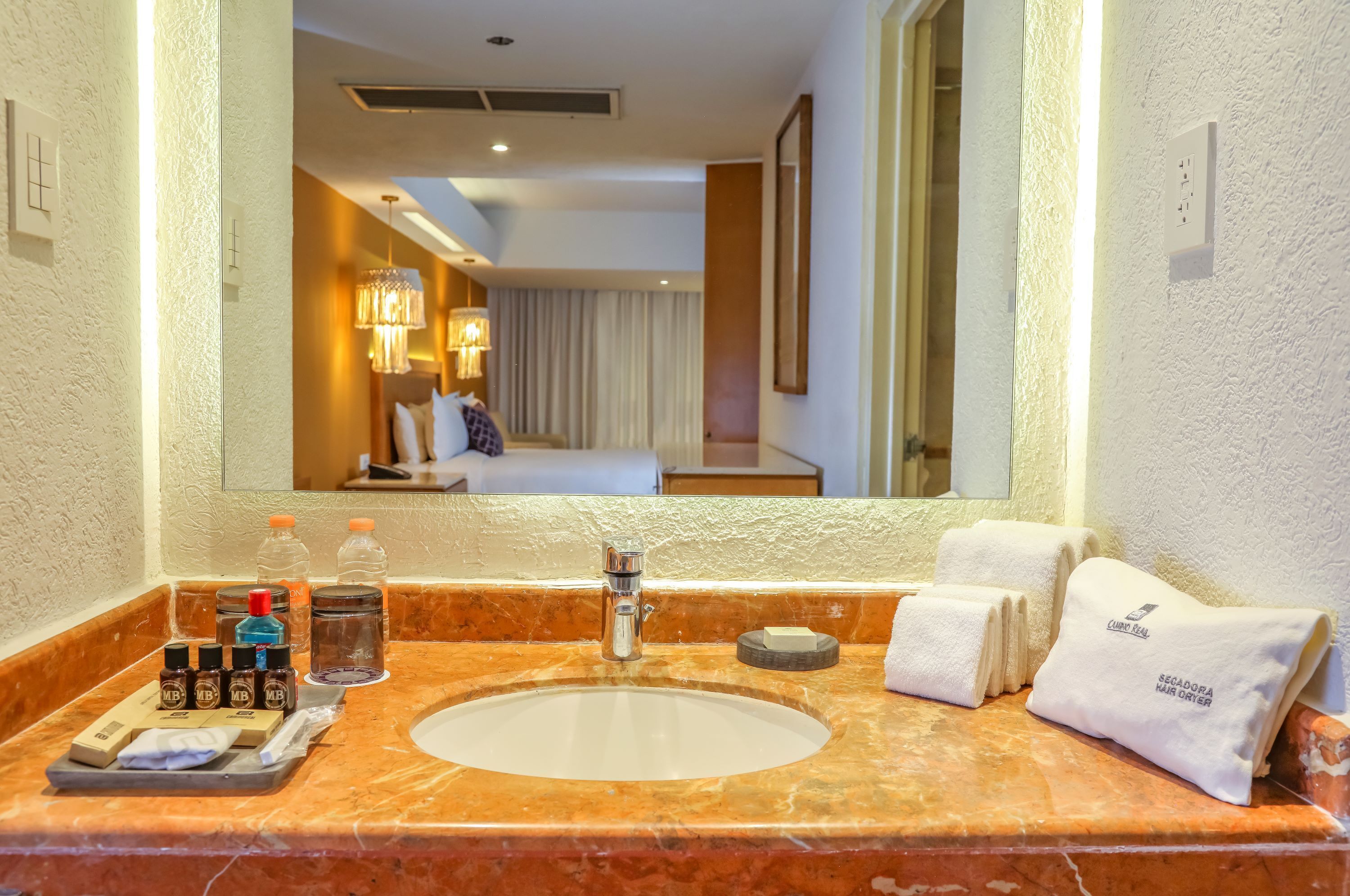 shower, rainfall showerhead, eco-friendly toiletries, hair dryer