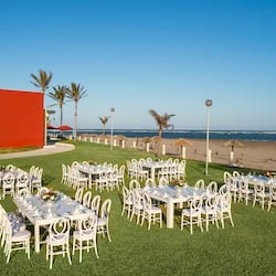 Área de bodas al aire libre