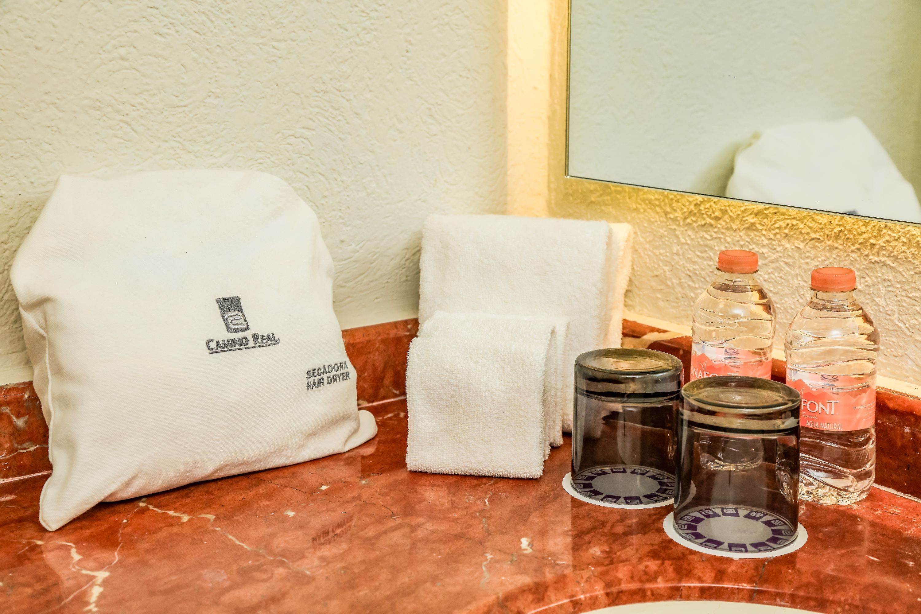 shower, rainfall showerhead, eco-friendly toiletries, hair dryer