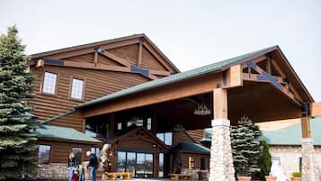 Entrada de l'allotjament