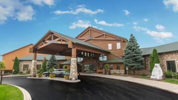 Fassade der Unterkunft