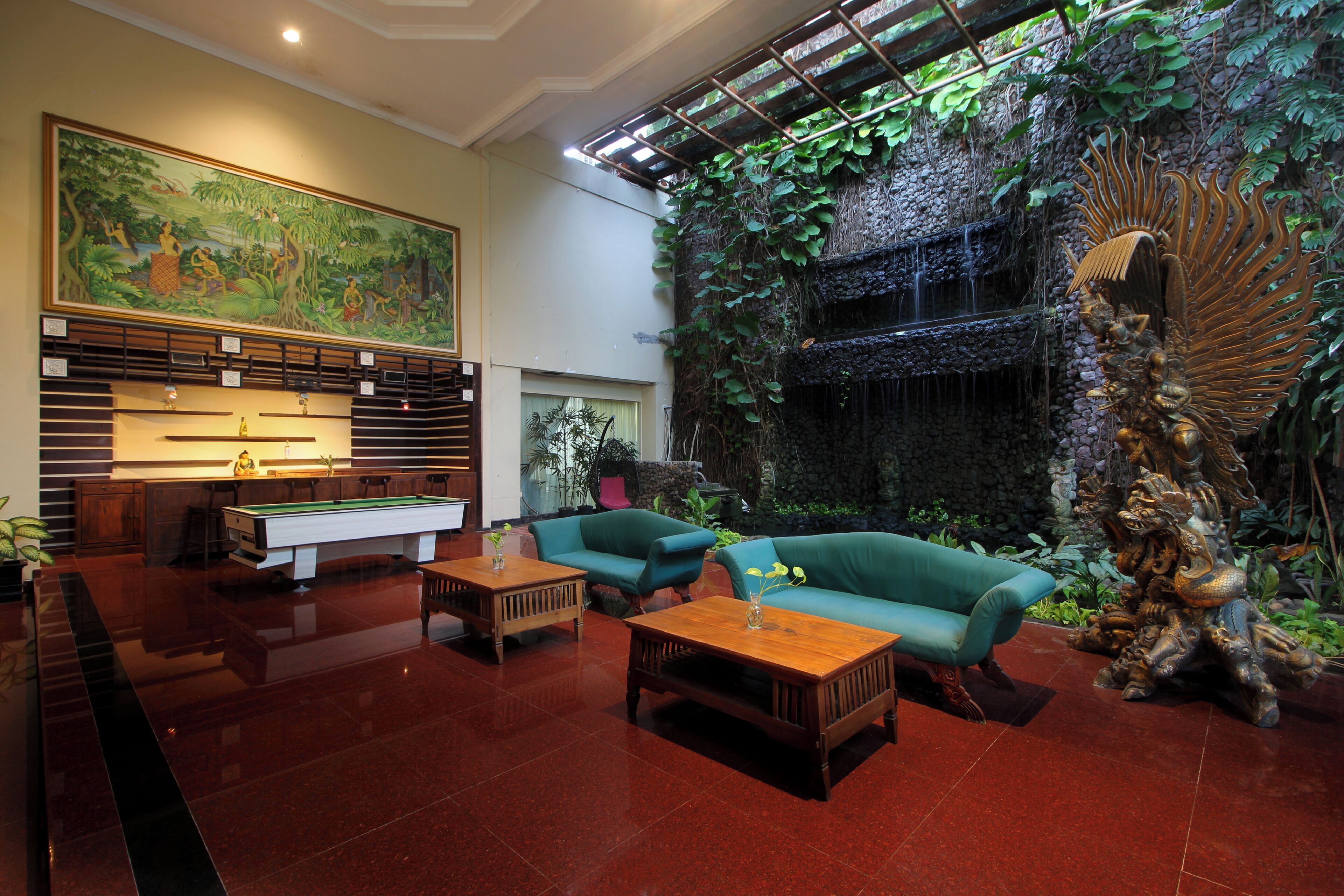 breakfast served, pool views