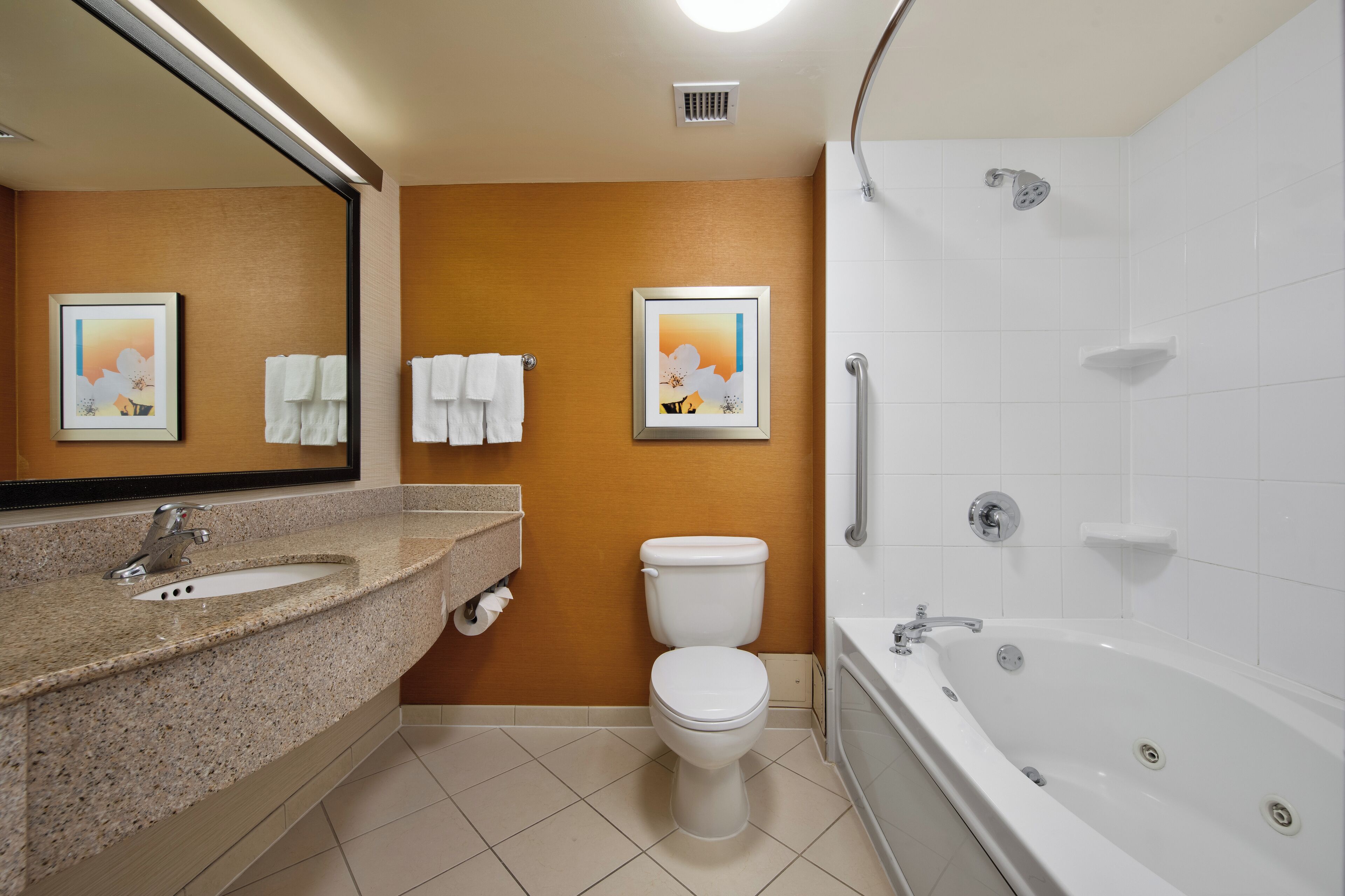 executive suite, 1 bedroom | bathroom | free toiletries, hair dryer, towels