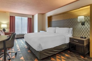 Standard Room, 1 King Bed (Walk-In Shower) | In-room safe, desk, blackout drapes, soundproofing