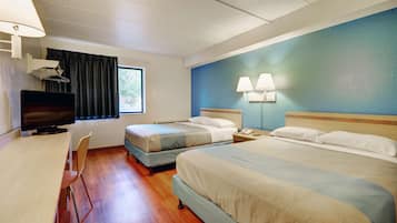 Free WiFi, bed sheets