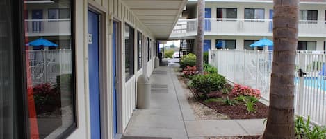 Enceinte de l’hébergement