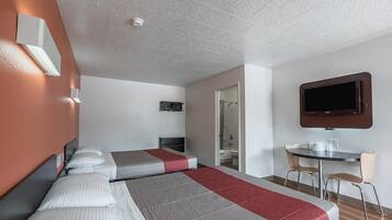 Free WiFi, bed sheets, alarm clocks