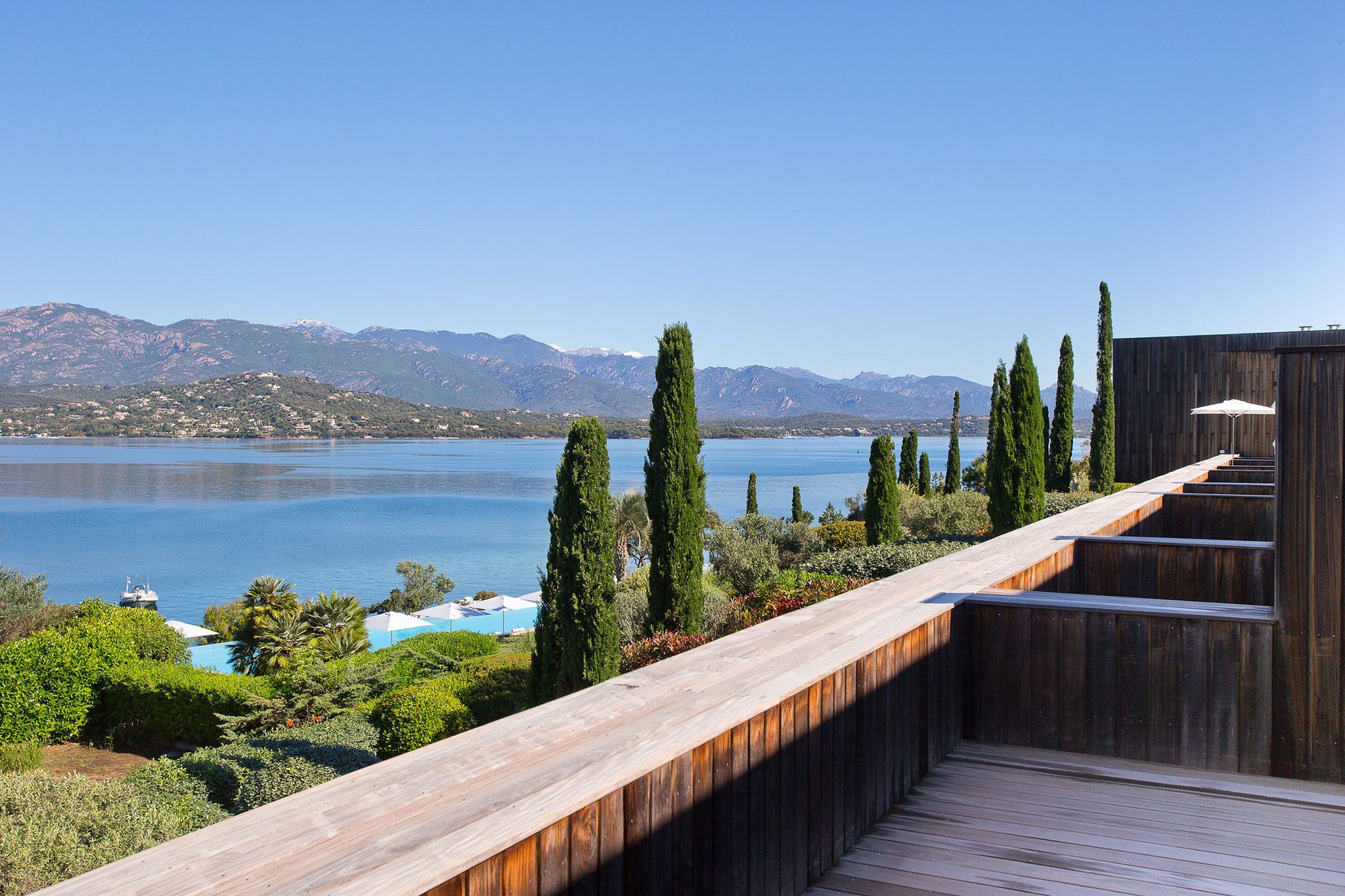 Vue depuis le balcon