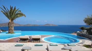 Villa, 3 chambres, piscine privée, vue mer (Private Spa Facilities) | Terrasse/Patio