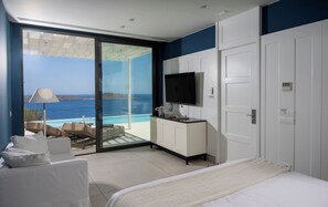 Superior Suite, Private Pool, Sea View (Private Massage Room) | View from room - Elounda Gulf Villas by Sandglass (Agios Nikolaos)