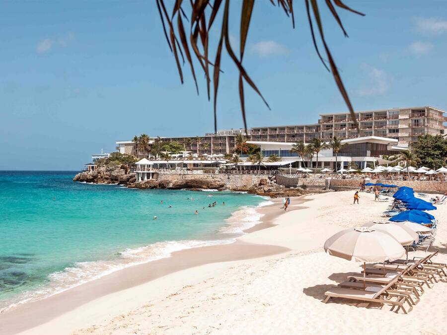 Beach nearby, white sand