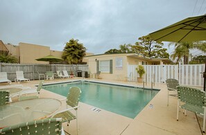 Fassade der Unterkunft