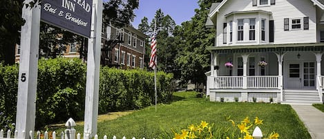 Voorkant van accommodatie