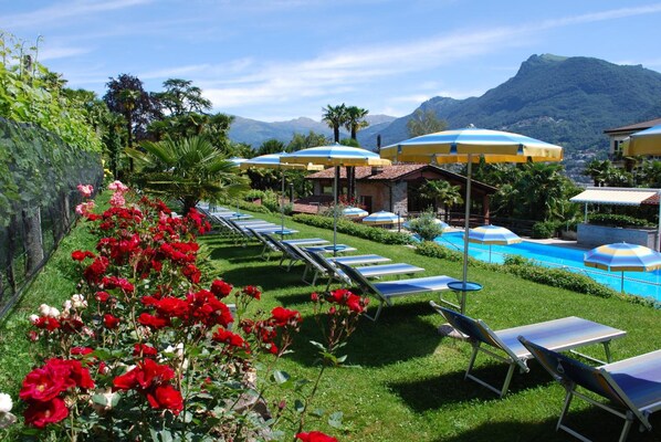 Seasonal outdoor pool