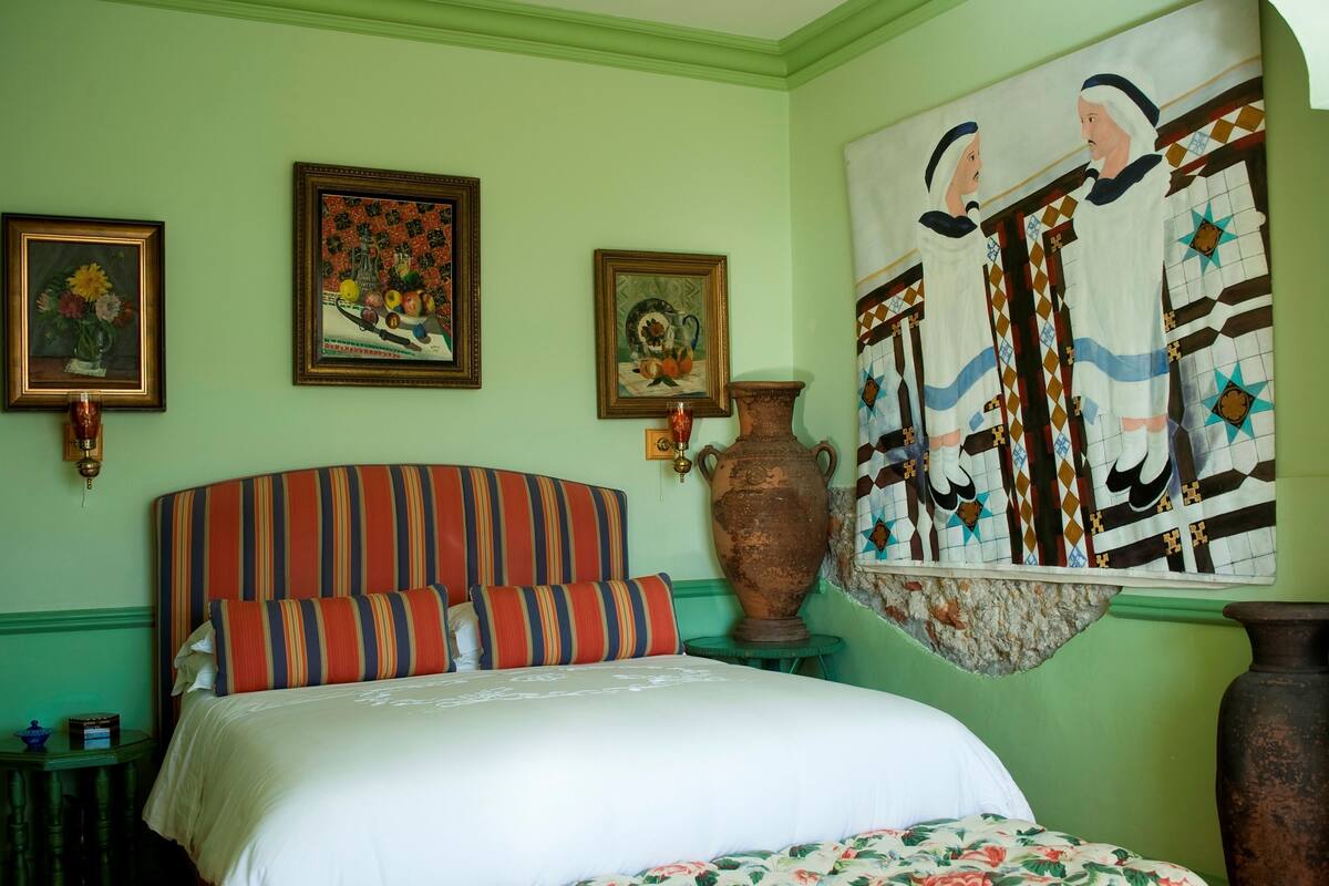 Moroccan Room | Premium bedding, down comforters, Tempur-Pedic beds, minibar