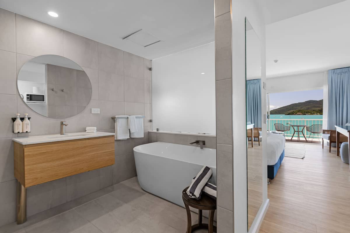 ocean deluxe room | 1 bedroom, premium bedding, in-room safe, iron/ironing board