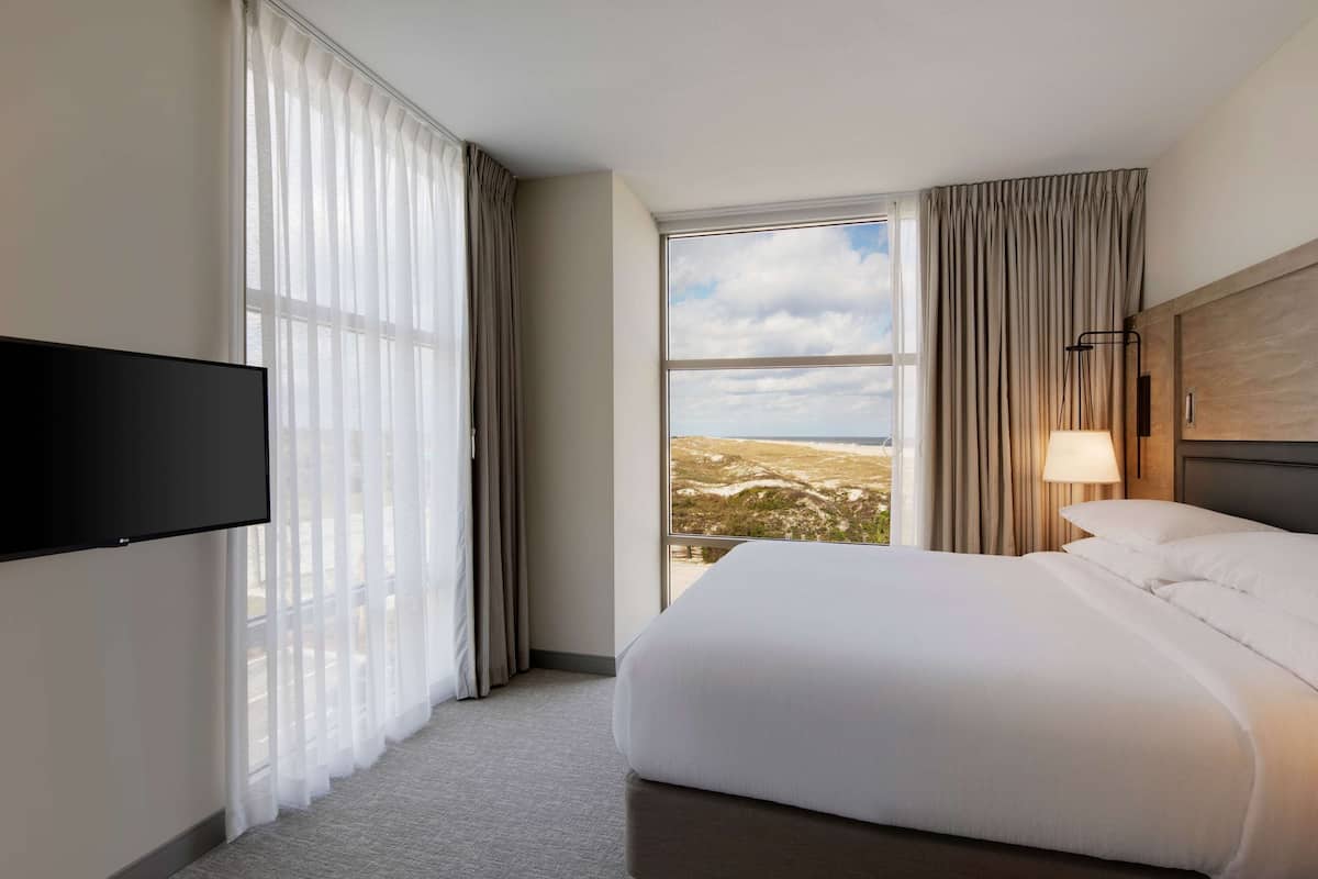 premium bedding, in-room safe, desk, blackout curtains