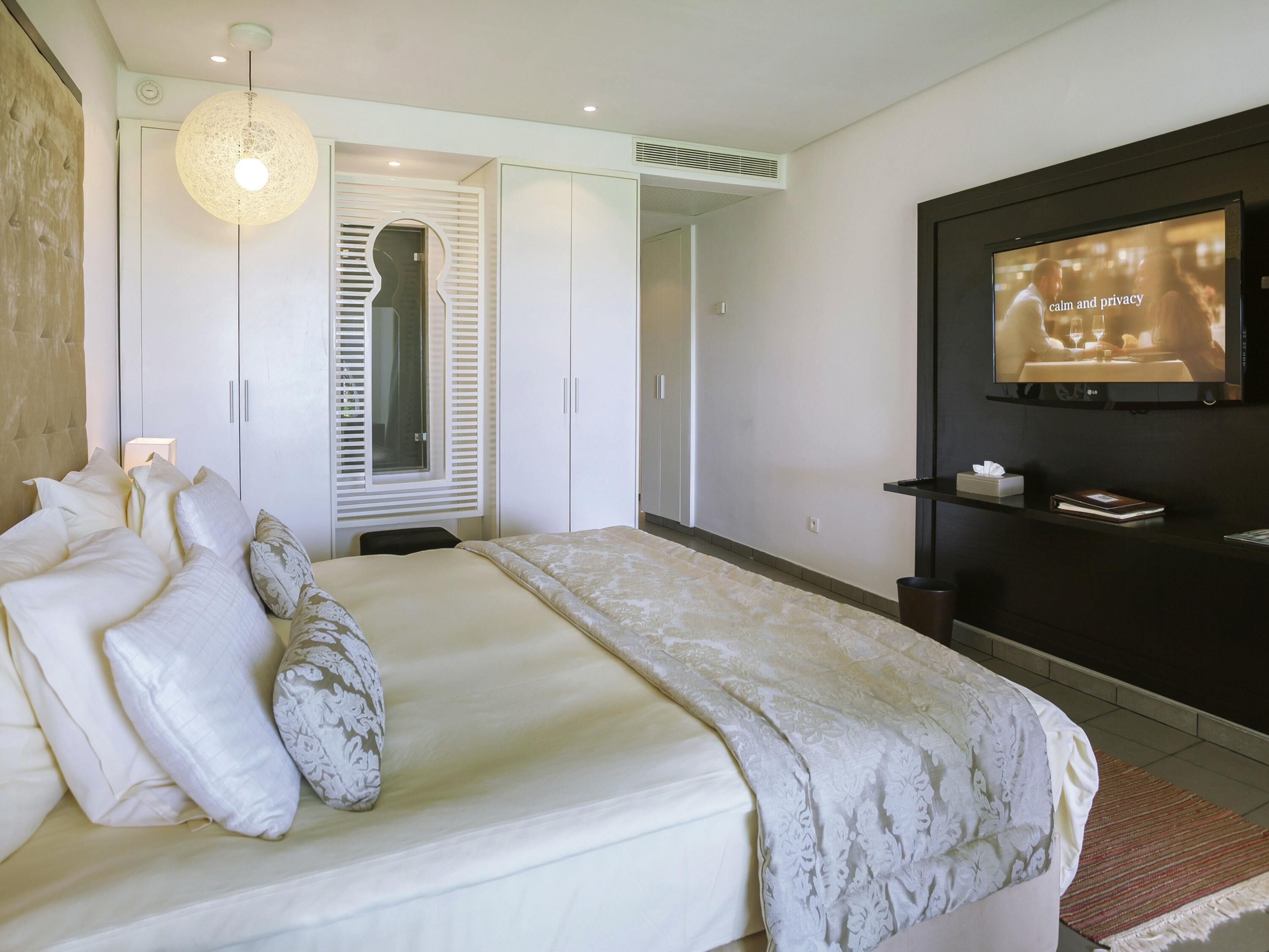 Deluxe Twin Room, 2 Twin Beds, Pool View | Premium bedding, minibar, in-room safe, desk