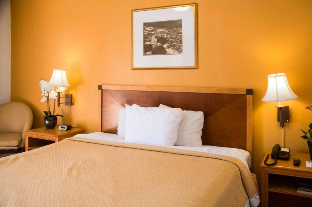 Escritorio, cortinas blackout, wifi gratis y ropa de cama 