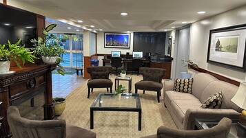 Àrea amb seients del vestíbul