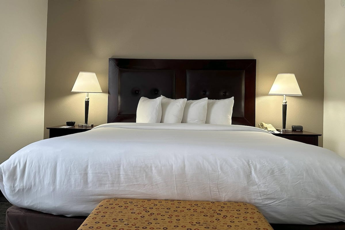 Suite, 1 cama King size, para no fumadores | Camas con pillow-top, escritorio y espacio para trabajar con laptop