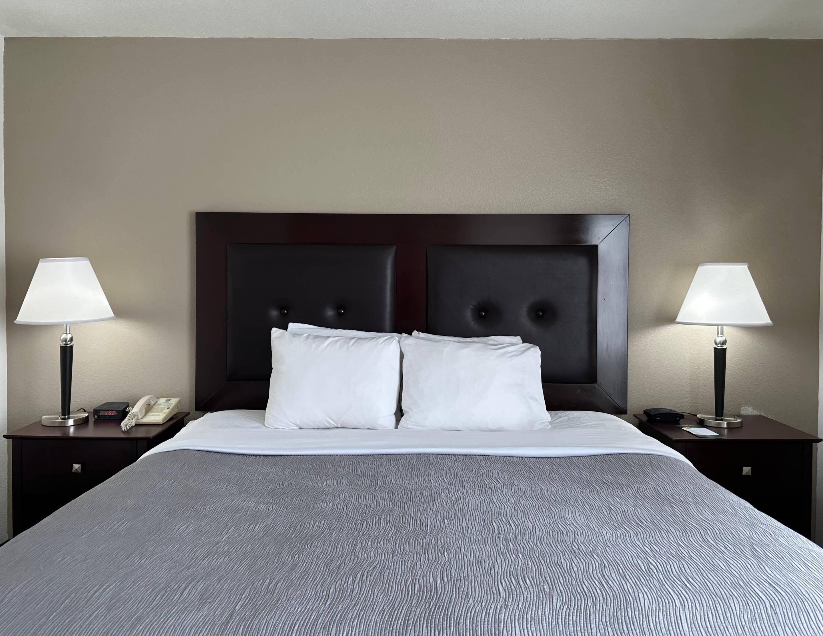 Suite, 1 King Bed, Non Smoking | Pillowtop beds, desk, laptop workspace, blackout drapes