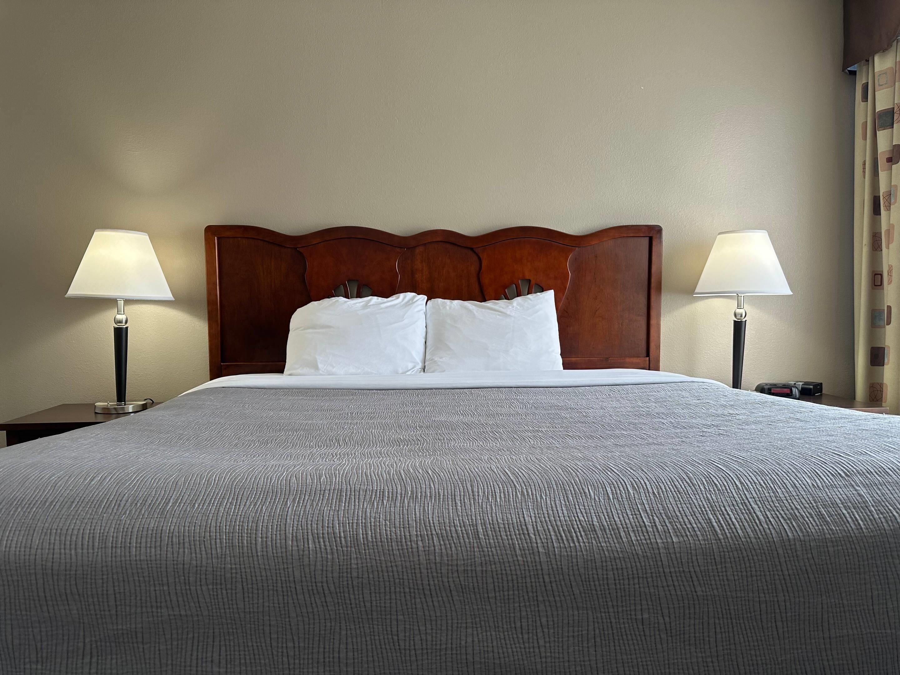 Suite, 1 King Bed with Sofa bed, Non Smoking | Pillowtop beds, desk, laptop workspace, blackout drapes