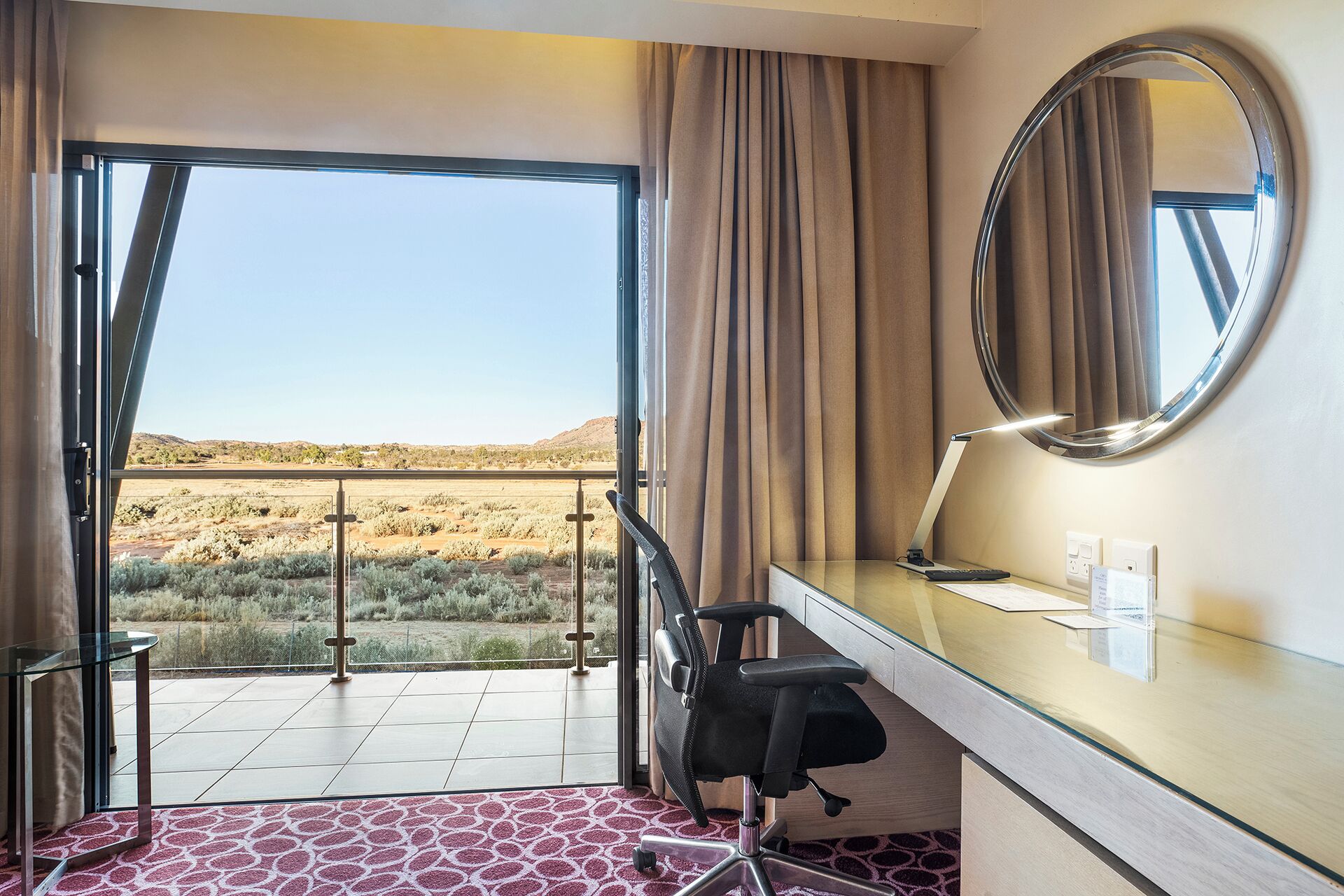 premium room, 1 king bed, mountain view | 1 bedroom, minibar, in-room safe, desk