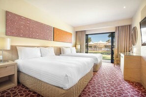 Premium Room, 2 Queen Beds | Minibar, in-room safe, desk, blackout curtains - Crowne Plaza Alice Springs Lasseters by IHG (Desert Springs)