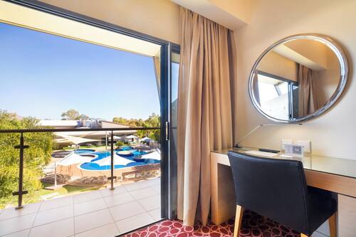 Premium Room, 1 King Bed, Pool View | View from room