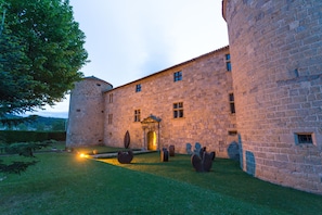 Front of property – evening/night