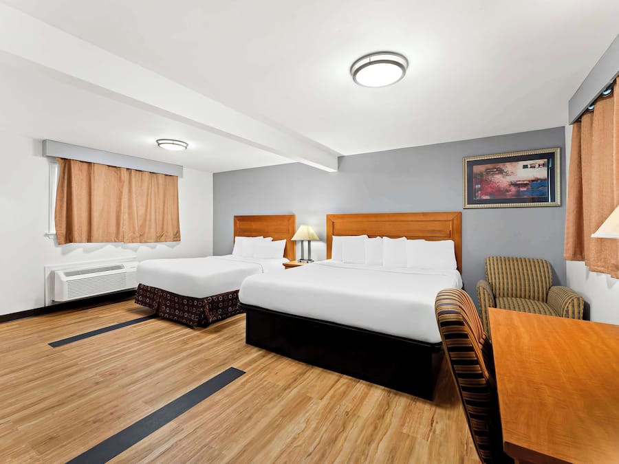 Room, Non Smoking (2 Queen Beds) | Premium bedding, pillowtop beds, desk, blackout drapes