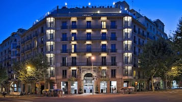 Façana frontal de l'allotjament