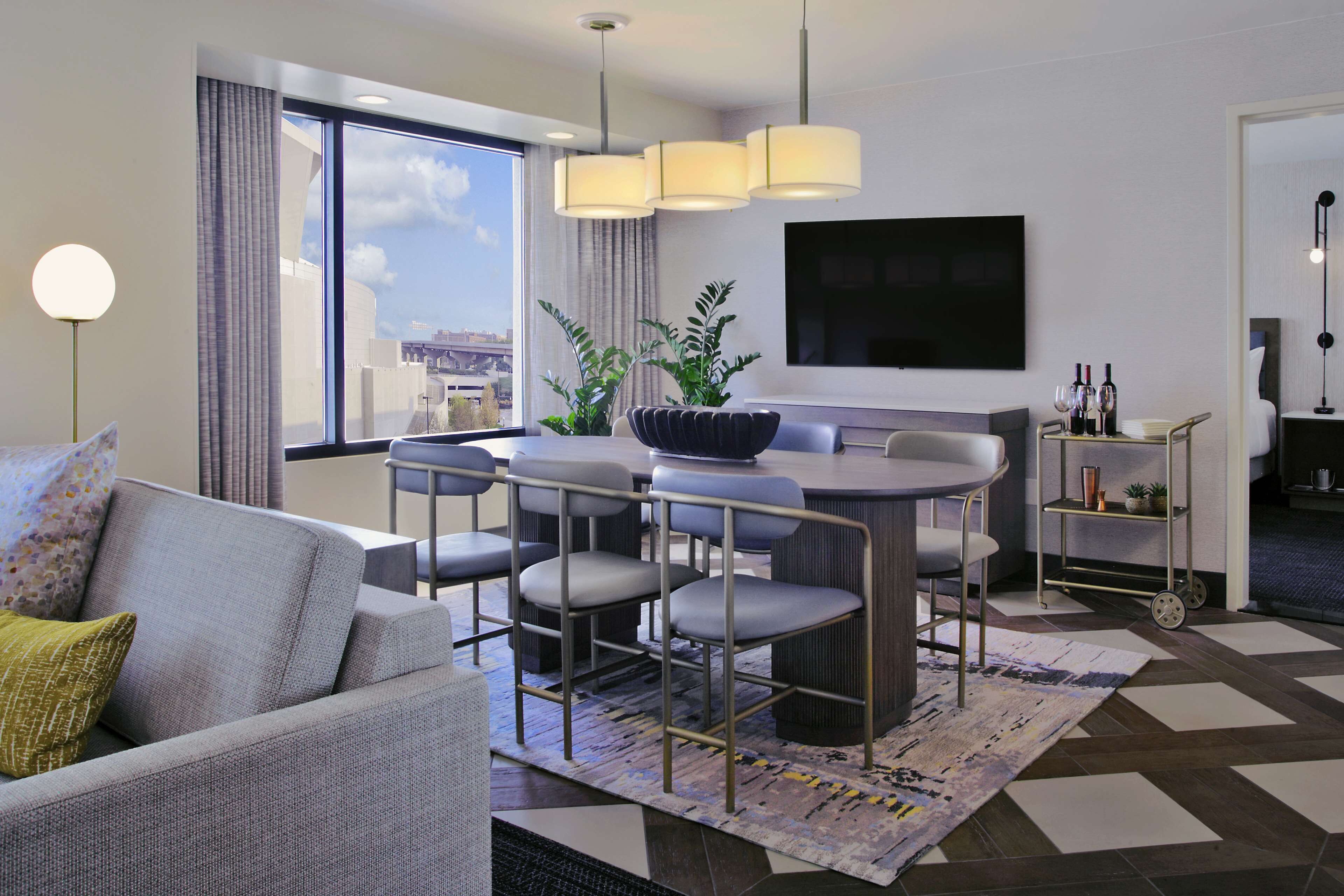 Premium bedding, pillowtop beds, in-room safe, laptop workspace