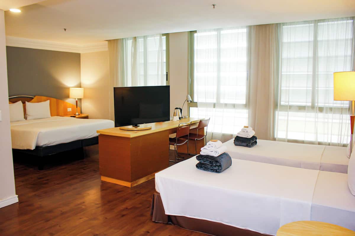 Superior Quadruple Room | 1 bedroom, minibar, in-room safe, desk