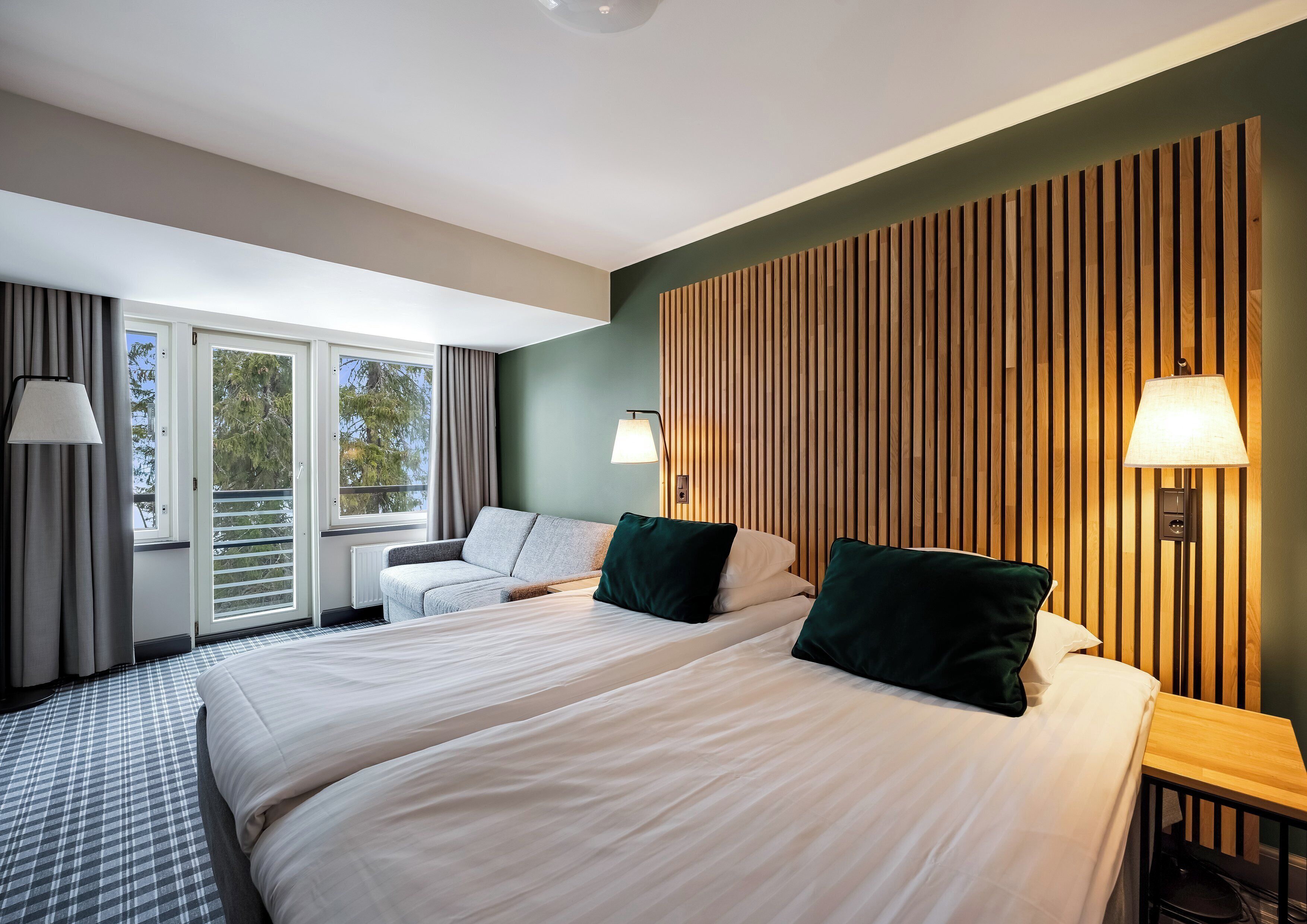 superior room, 1 king bed (extra bed possible) | blackout curtains, iron/ironing board, travel cot, free wifi