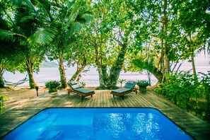Pool | Outdoor pool, free cabanas, pool umbrellas - Qamea Resort and Spa Fiji (Qamea Island)