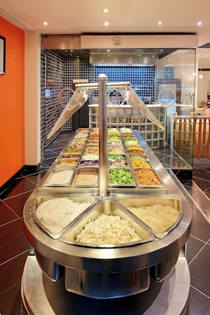 Breakfast, lunch, dinner served; Asian cuisine