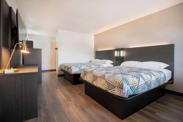 Free WiFi, bed sheets, alarm clocks