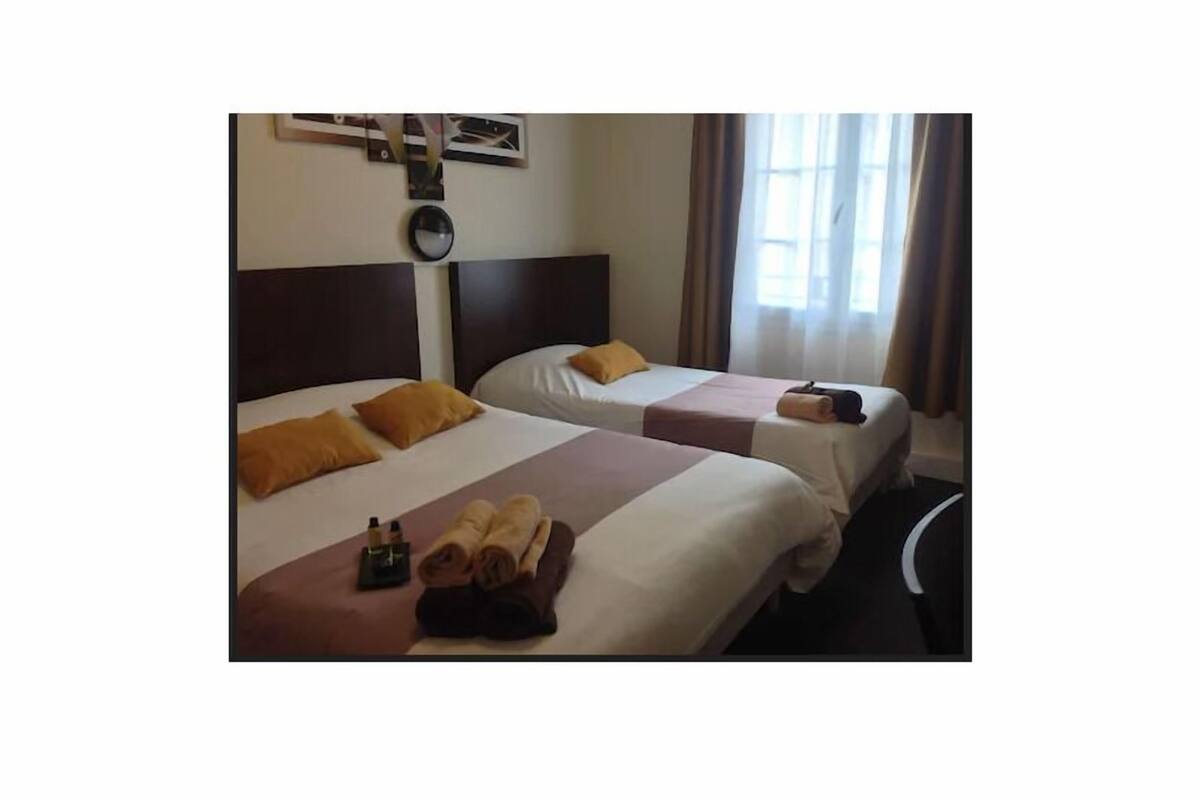 Frette Italian sheets, premium bedding, individually decorated, desk