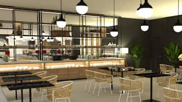 Daily buffet breakfast (EUR 14 per person)