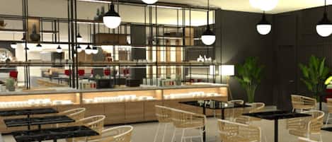 Dagelijks ontbijtbuffet (EUR 14 per persoon)