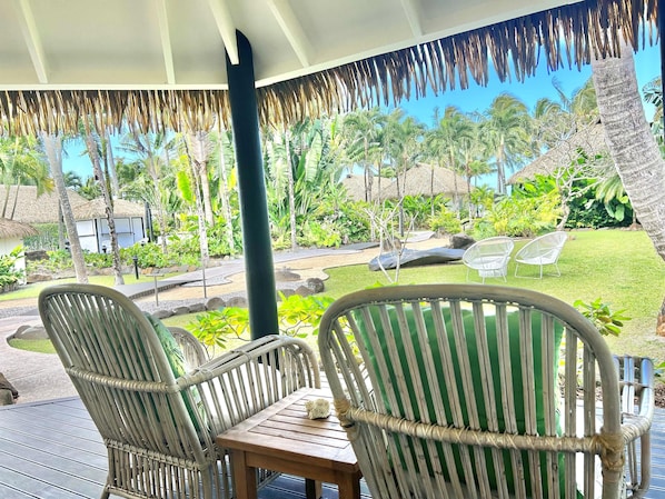 Design-Bungalow, Gartenblick | Terrasse/Patio
