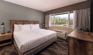 Suite, 1 kingsize-seng, ikke-røyk, tekjøkken (Dining Table;Living Room;with Sofabed) | Safe på rommet, skrivebord, blendingsgardiner og strykejern/-brett