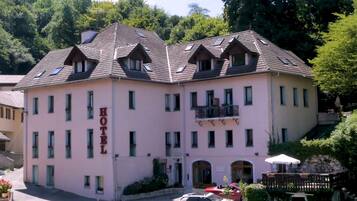 Voorkant van accommodatie