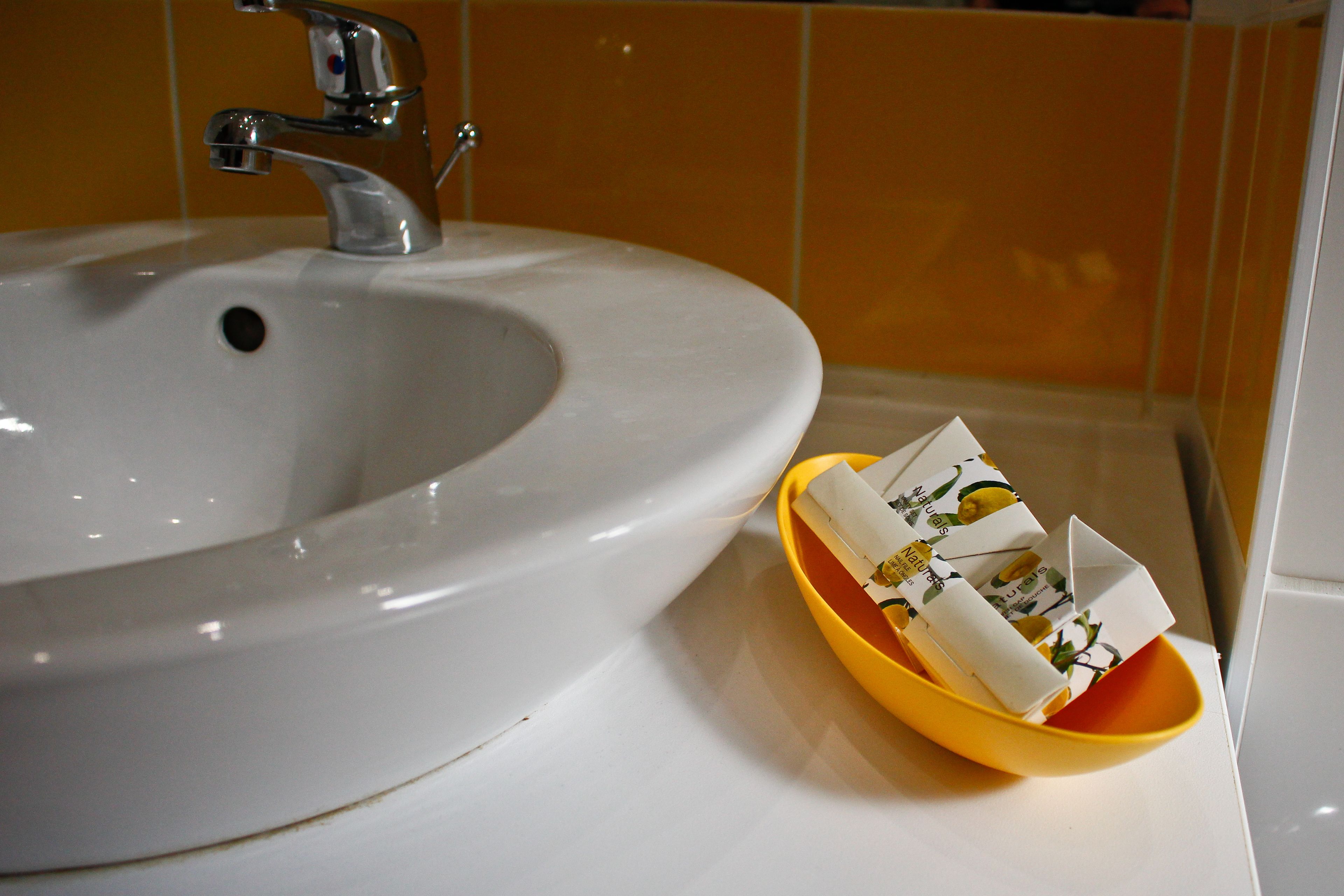 superior double room forest side | bathroom sink