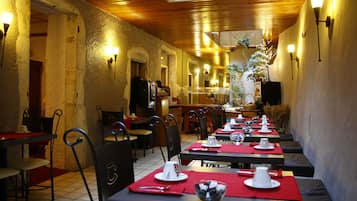 Daily buffet breakfast (EUR 14 per person)